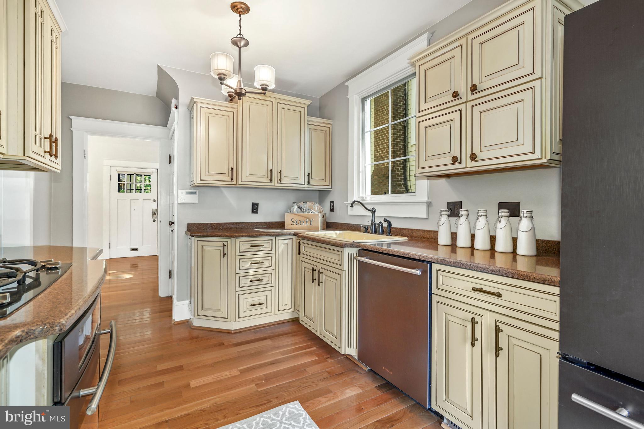 1403 Lawrence Street Northeast Washington, DC 20017 - Photo 12 of 29 Access to Lower Level from Kitchen