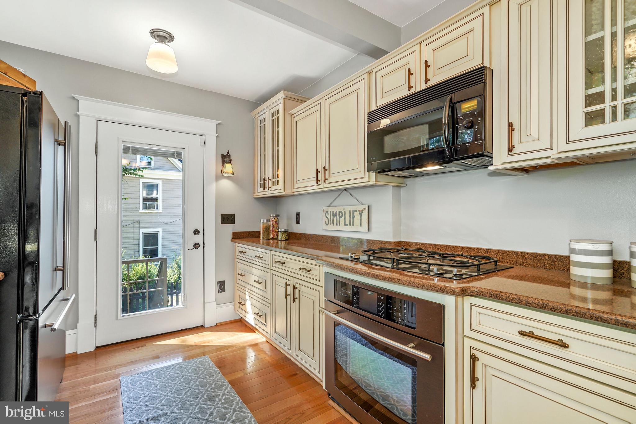1403 Lawrence Street Northeast Washington, DC 20017 - Photo 23 of 29 Kitchen Door to Yard