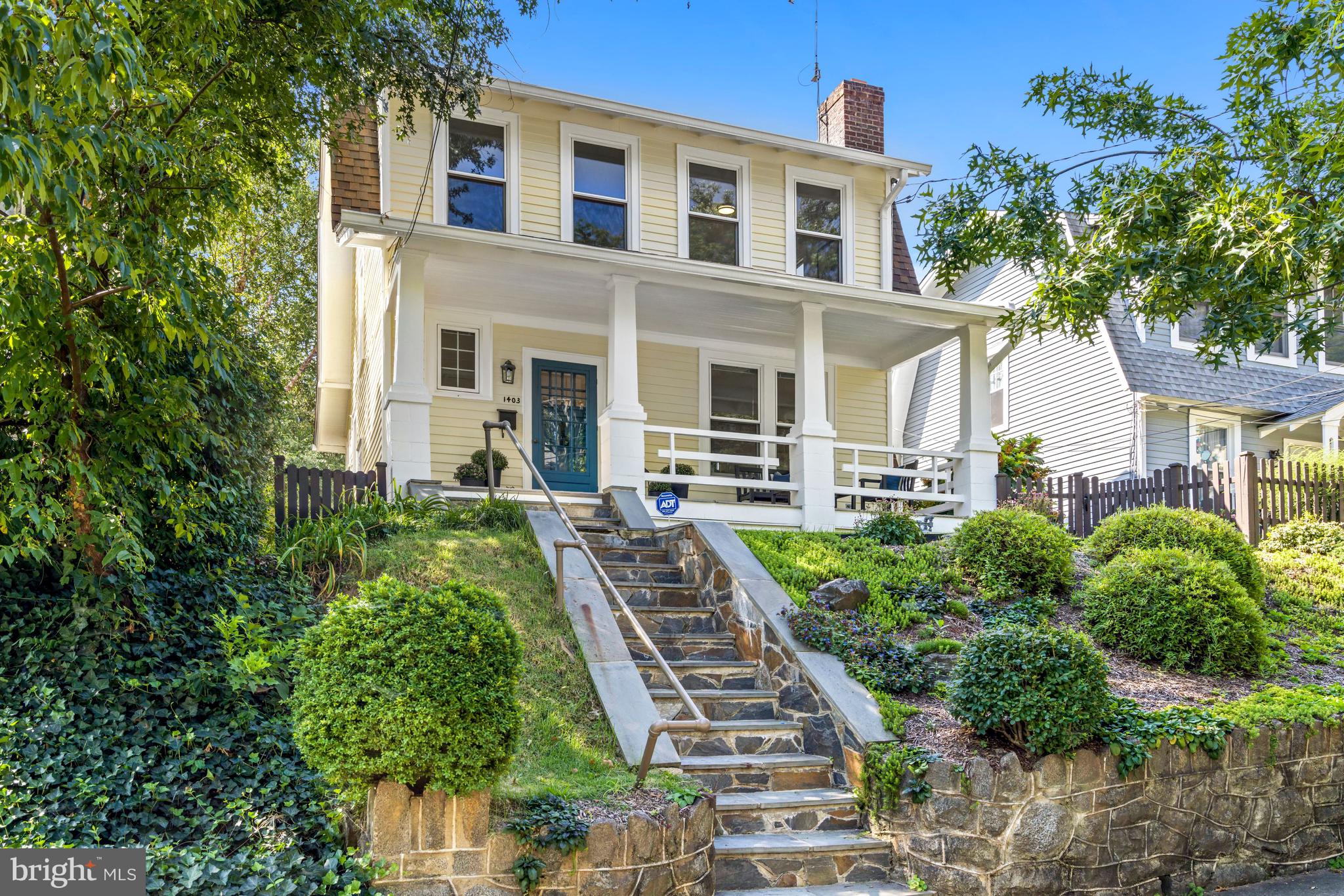 1403 Lawrence Street Northeast Washington, DC 20017 - Photo 3 of 29 Perched above Lawrence Street