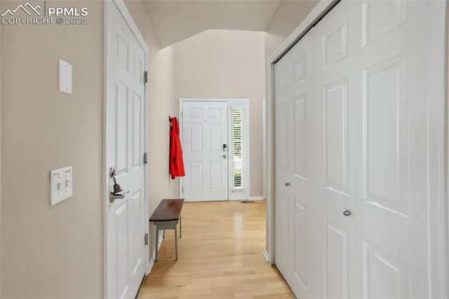 a view of hallway with elevator