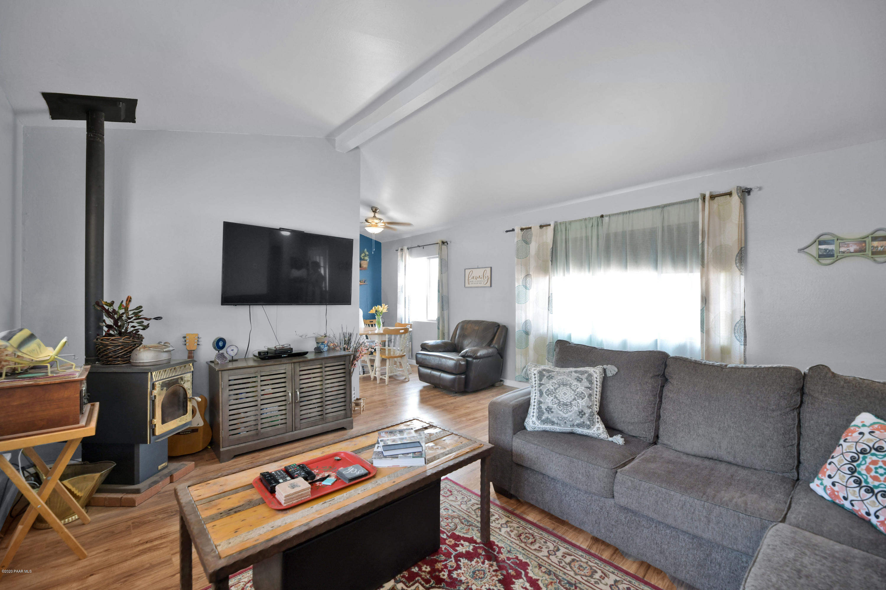 462 West Antelope Run Road Paulden, AZ 86334 - Photo 5 of 20 a living room with furniture and a flat screen tv