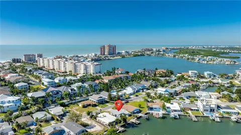 a view of a city with ocean view