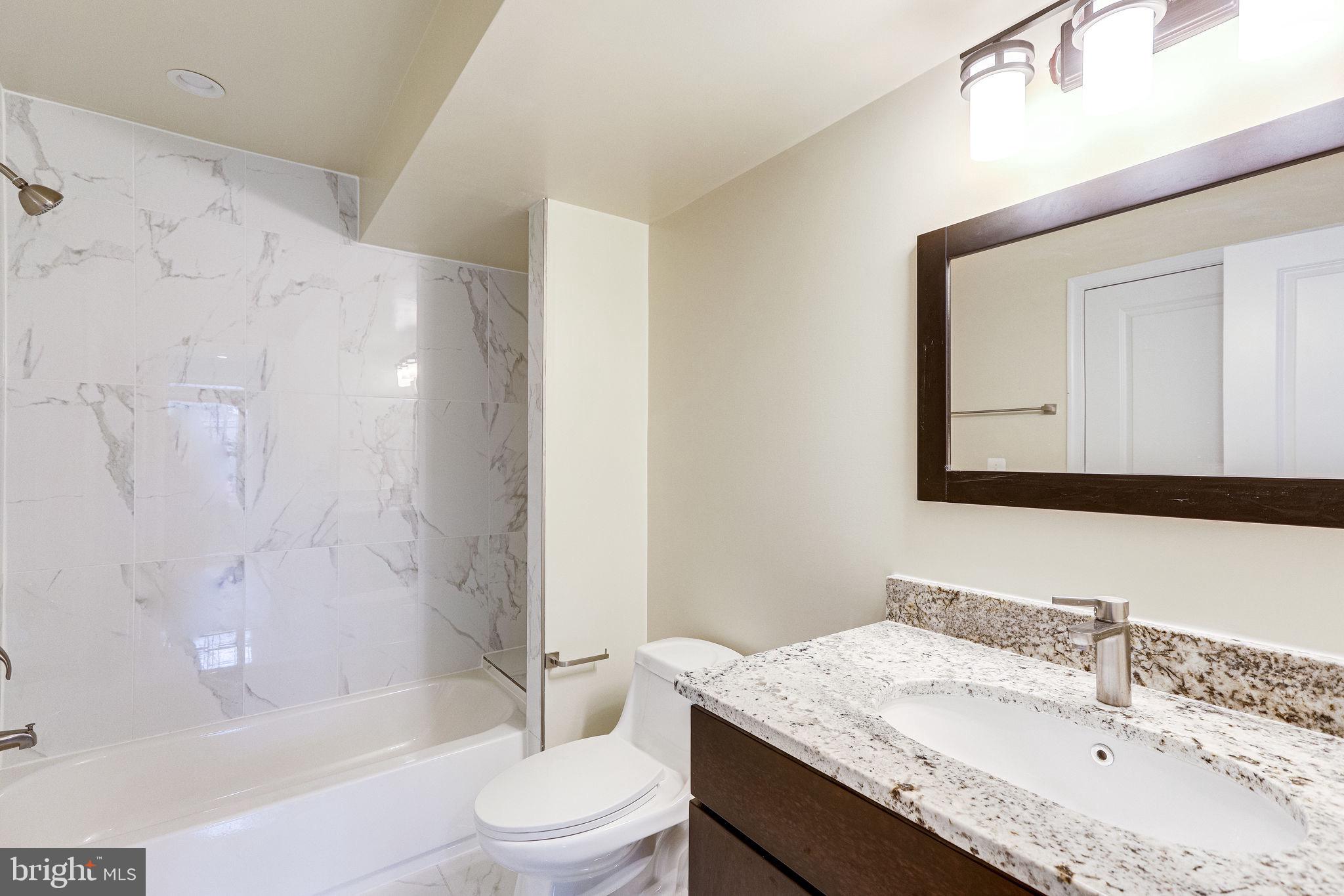 2508 Elvans Road Southeast Washington, DC 20020 - Photo 6 of 45 Lower level full bath with granite countertop.