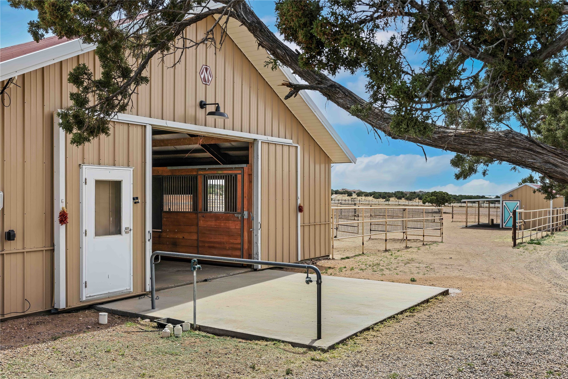 133 Jacinto Road Santa Fe, NM 87508 - Photo 31 of 46 Barn Entrance