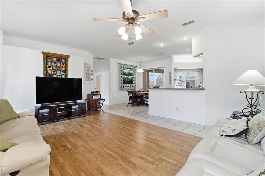 63 North Youngtree Point Lecanto, FL 34461 - Photo 17 of 48 a living room with furniture and a flat screen tv