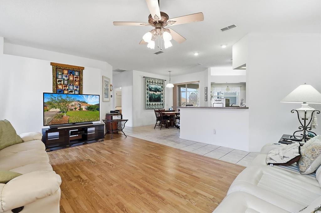 63 North Youngtree Point Lecanto, FL 34461 - Photo 19 of 48 a living room with furniture and a flat screen tv