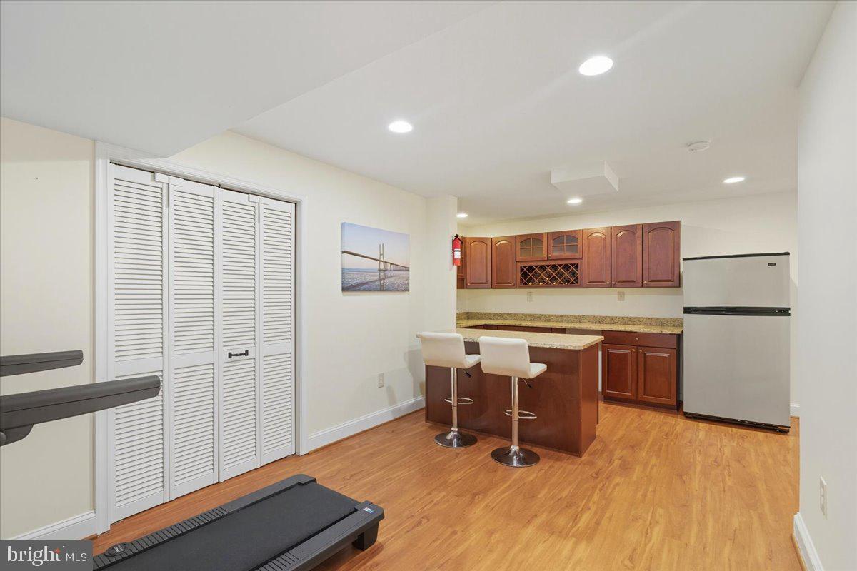 16216 Radburn Street Woodbridge, VA 22191 - Photo 41 of 64 Lower Level Kitchenette