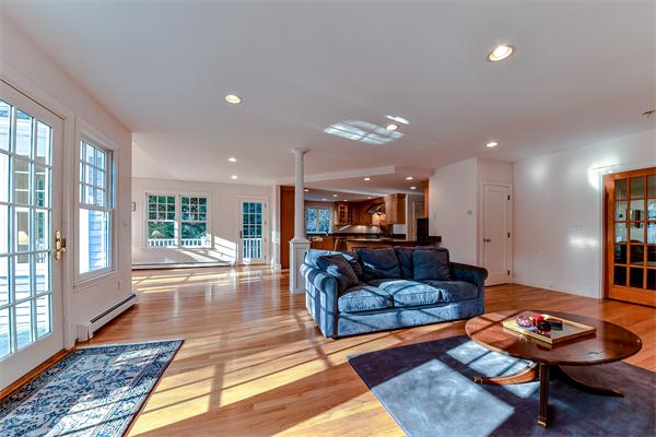 24 Hillside Road Wellesley, MA 02481 - Photo 8 of 17 a living room with furniture and a rug