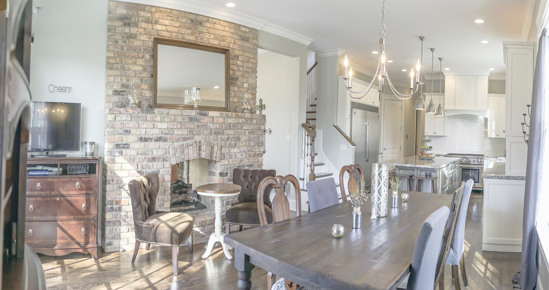 4800 Wolf Road Western Springs, IL 60558 - Photo 9 of 47 a dining room with furniture and wooden floor