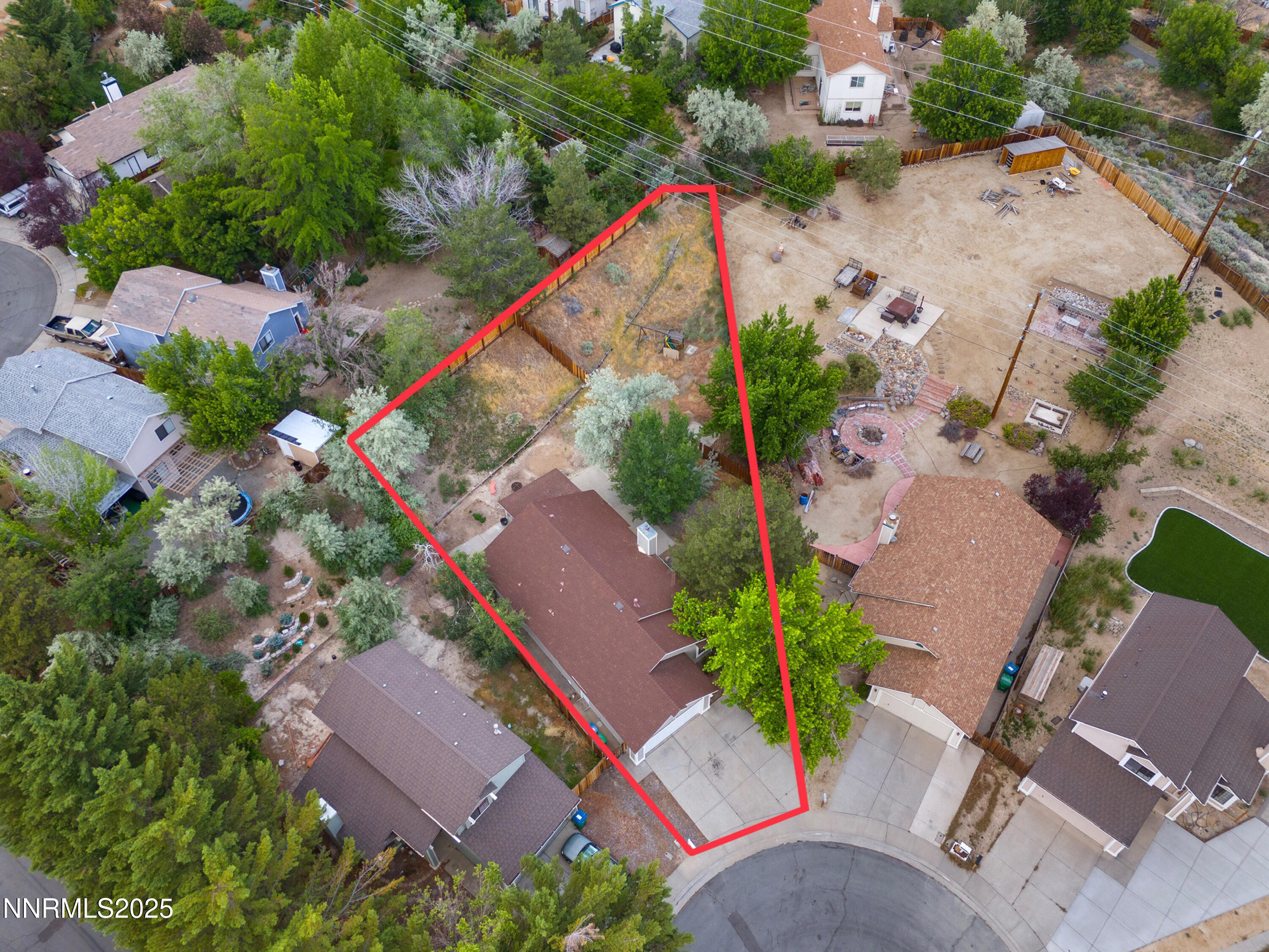 5809 Sydney Court Reno, NV 89523 - Photo 26 of 28 an aerial view of a house