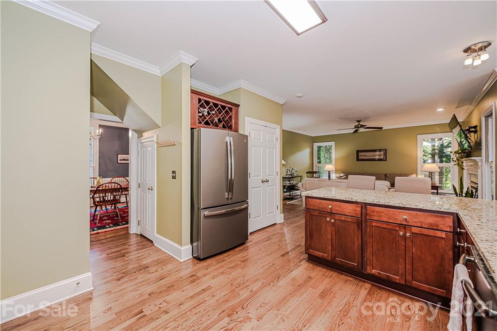 154 Morrison Hill Road Davidson, NC 28036 - Photo 11 of 23 a large kitchen with stainless steel appliances granite countertop a refrigerator and a sink