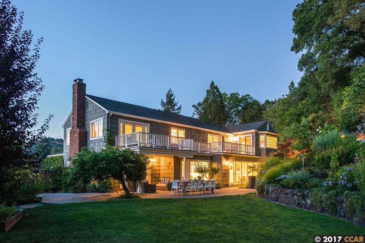 502 Miner Road Orinda, CA 94563 - Photo 1 of 1 a front view of house with yard and green space