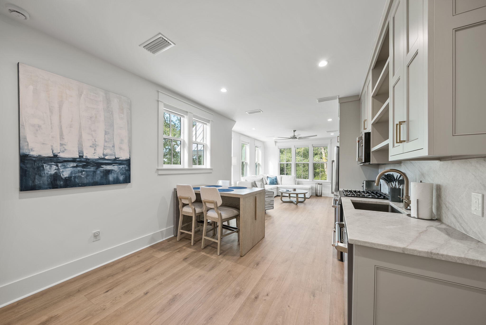 153 Cedar Street Santa Rosa Beach, FL 32459 - Photo 56 of 64 2nd Floor Kitchen and Living