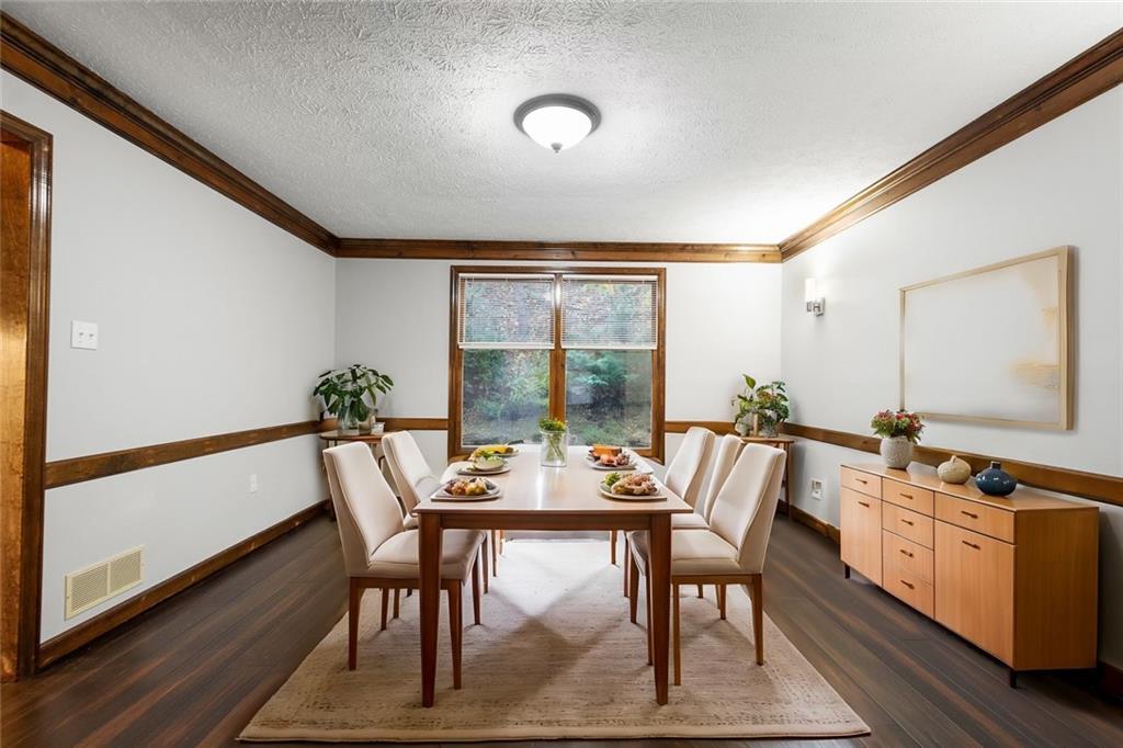 510 West Ingomar Road Pittsburgh, PA 15237 - Photo 13 of 50 The generous dining room boasts warm wood tones, wood flooring, and a large footprint for entertaining