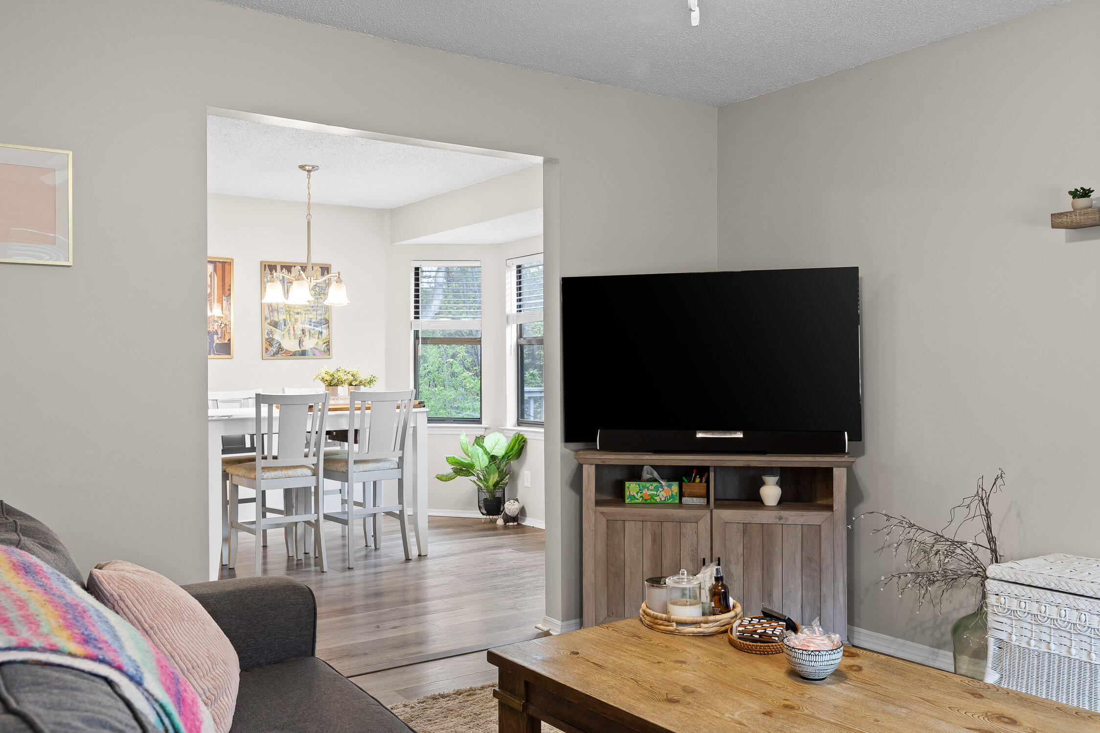 7123 Cane Hollow Road Hixson, TN 37343 - Photo 6 of 30 Living Room _ Dining Room
