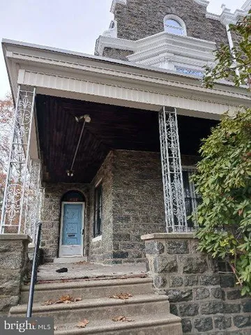 a view of a fireplace