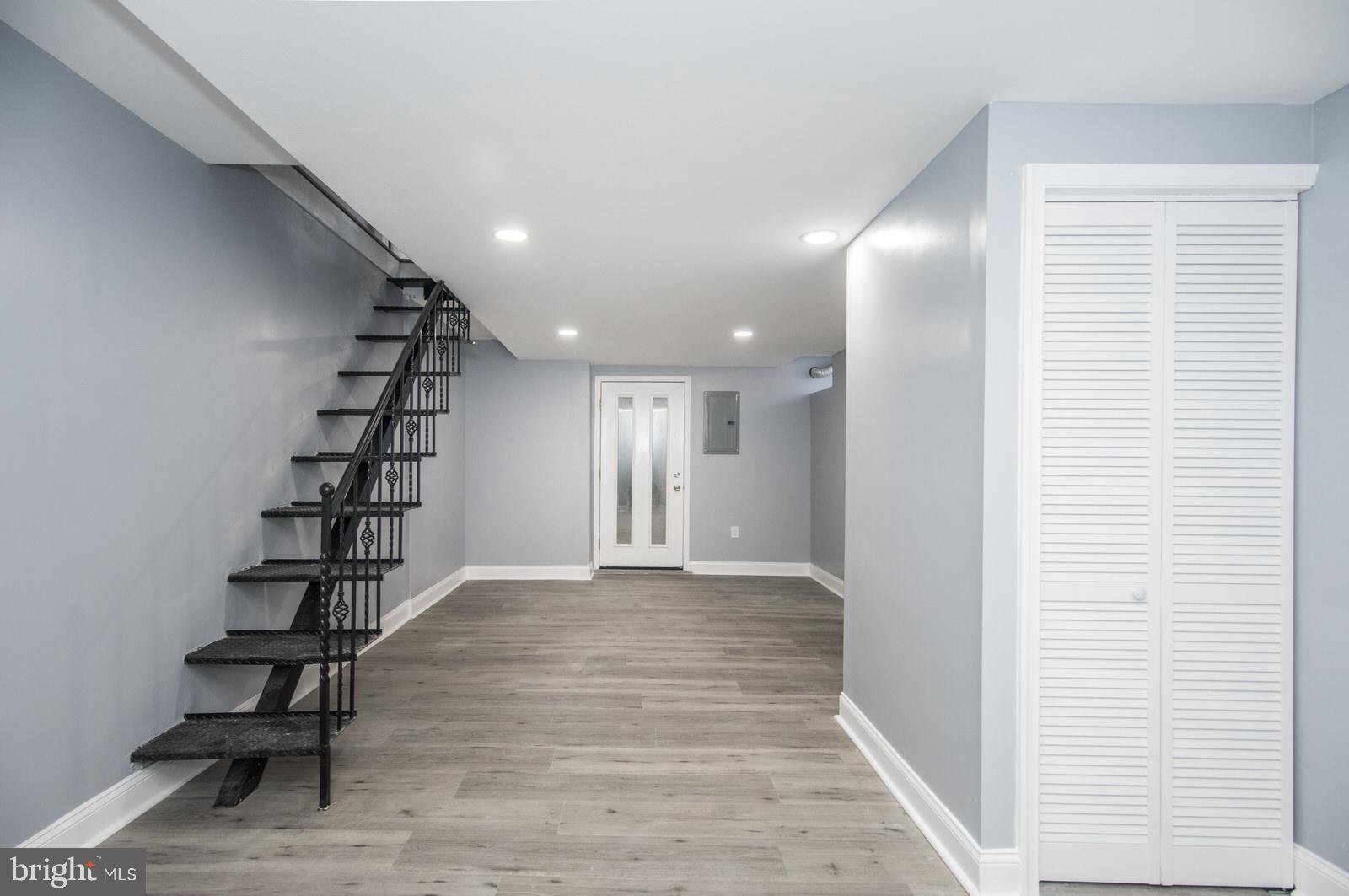 460 Robbins Street Philadelphia, PA 19111 - Photo 22 of 34 a view of entryway with stairs and wooden floor