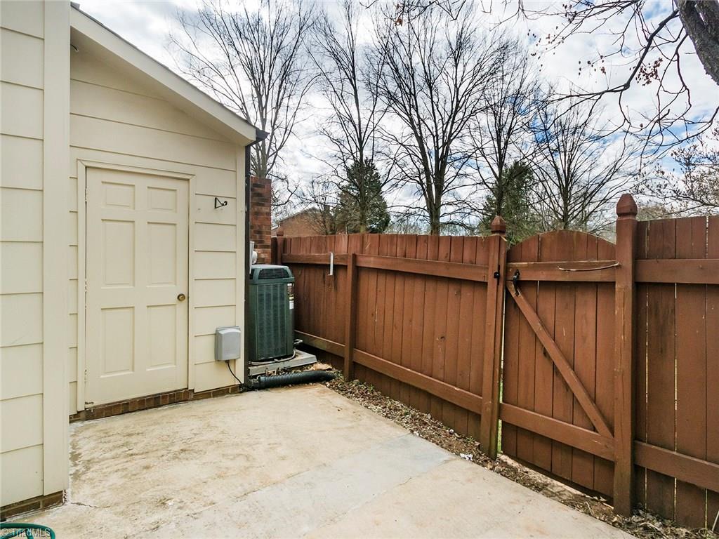 4832 Tower Road, Unit B Greensboro, NC 27410 - Photo 24 of 24 Outdoor storage closet with home.