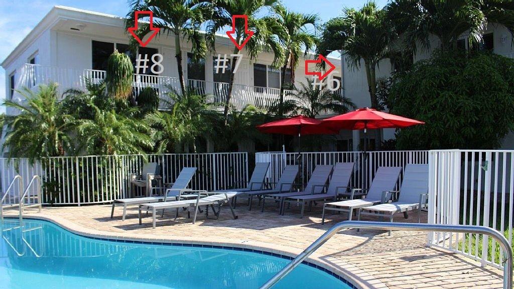 1705 North Riverside Drive, Unit 8 Pompano Beach, FL 33062 - Photo 4 of 40 a view of swimming pool with a patio