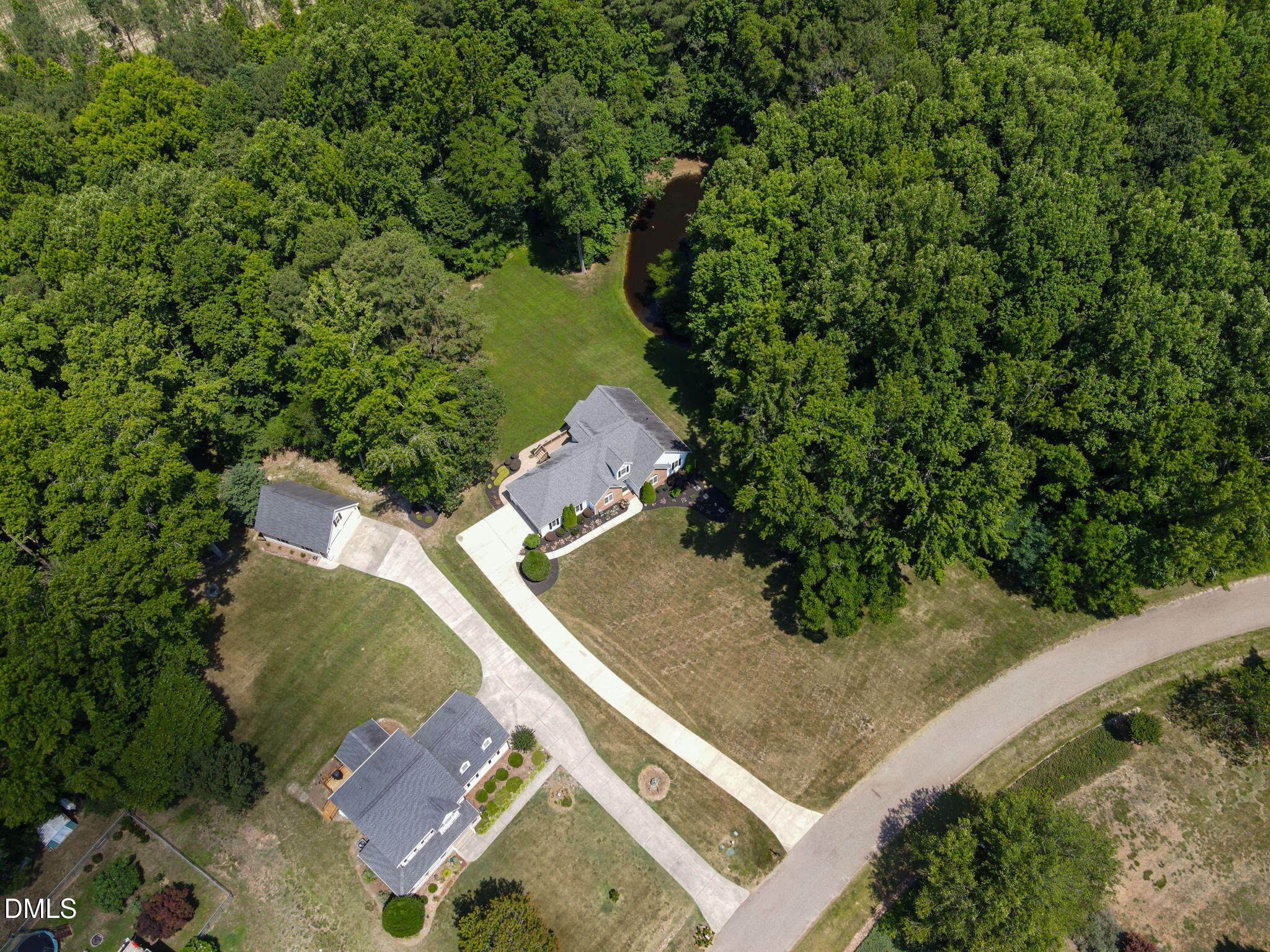 1112 Tyler Farms Drive Raleigh, NC 27603 - Photo 74 of 78 an aerial view of a house