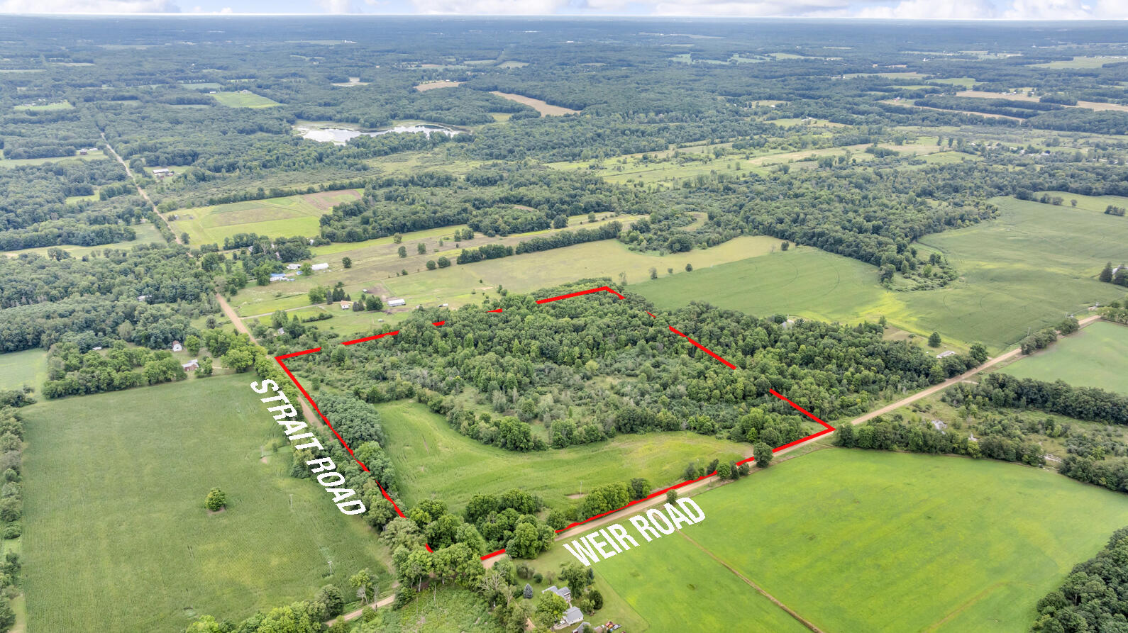 Vl Vl Weir Road Hanover, MI 49241 - Photo 3 of 11 Weir Rd + Strait Rd Vacant Land (Aerials