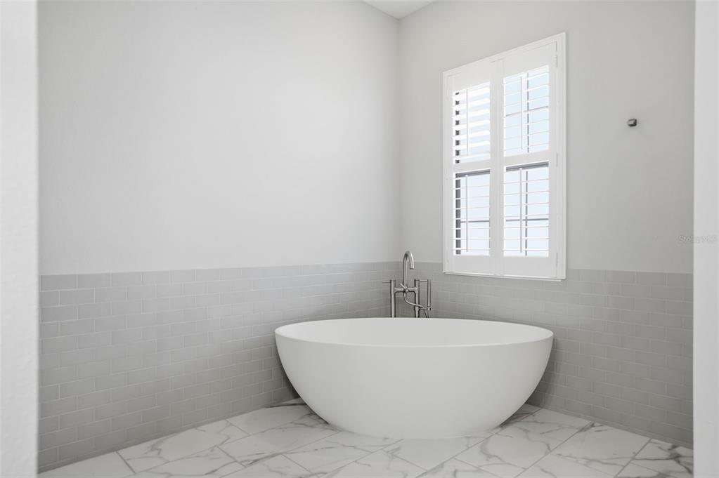 31999 Watoga Loop Wesley Chapel, FL 33543 - Photo 35 of 67 a white bath tub sitting in a bathroom next to a window