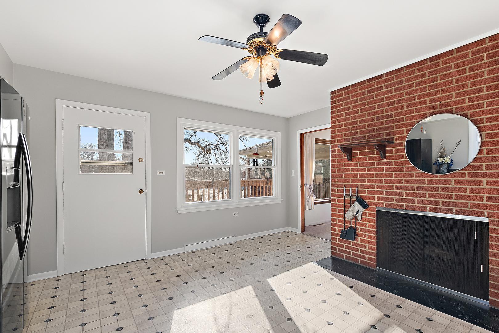 13 Riegel Oaks Lane Homewood, IL 60430 - Photo 18 of 26 a living room with a fireplace