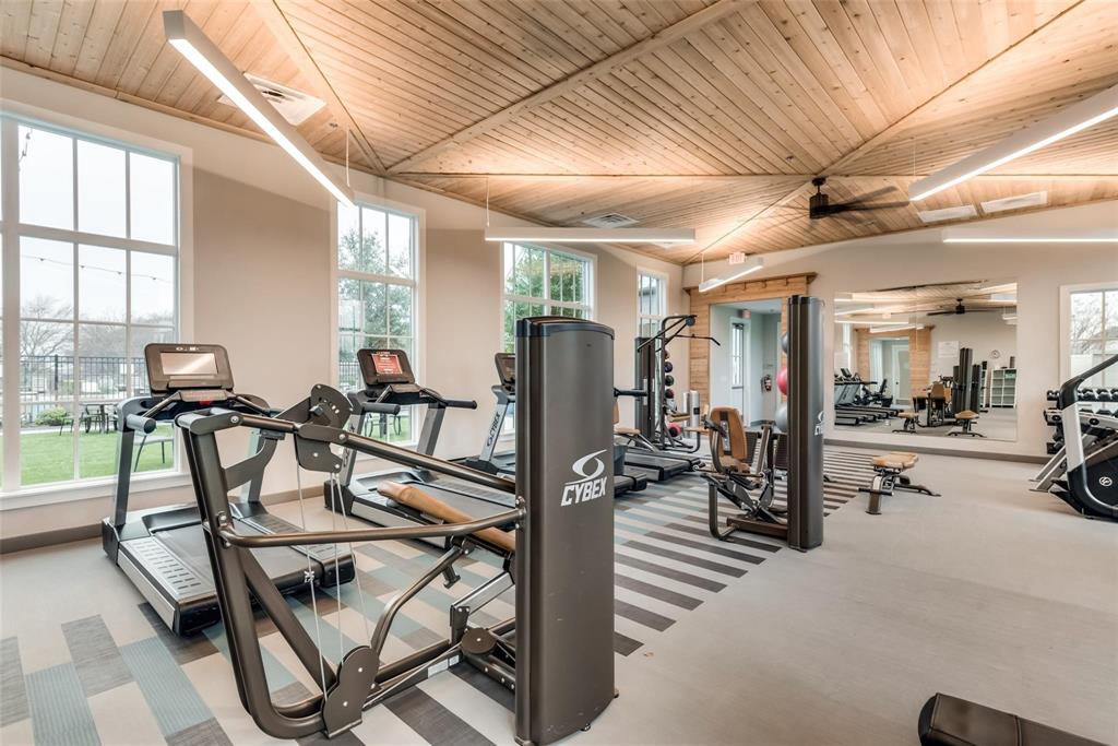 8553 Gerbera Daisy Road Frisco, TX 75035 - Photo 31 of 32 Exercise room featuring wood ceiling