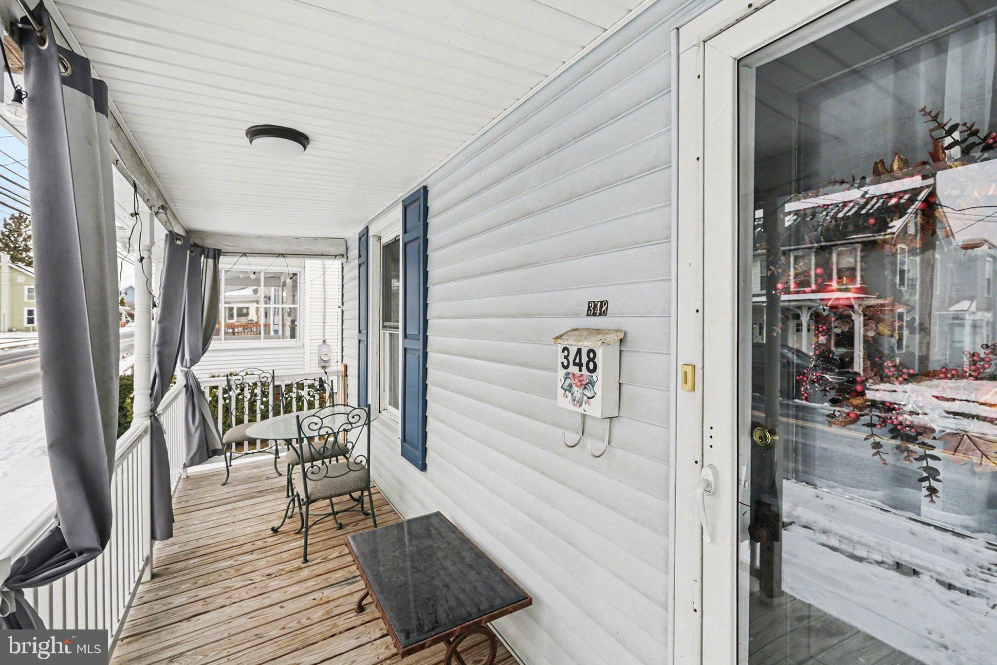 348 East Derry Road Hershey, PA 17033 - Photo 2 of 16 a balcony view with a seating space