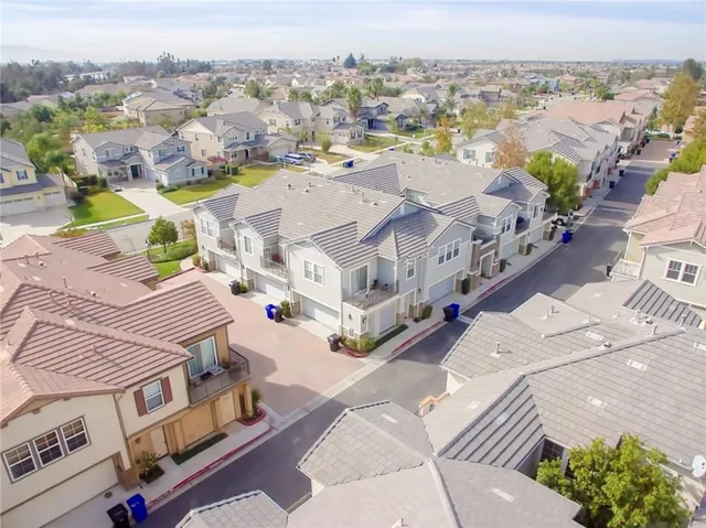 a view of a city from a terrace
