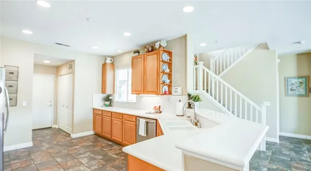 a very nice looking room with a large window