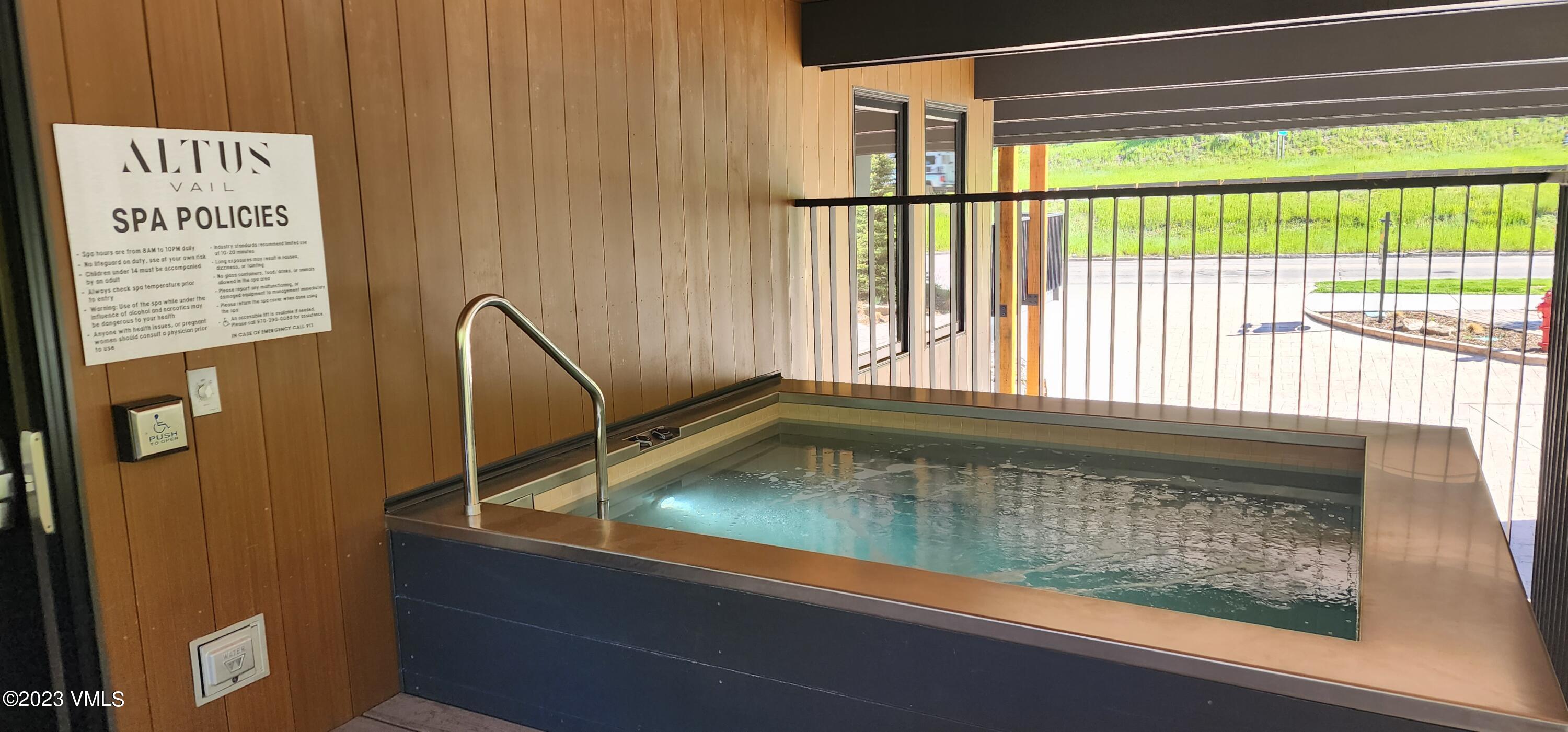 430 South Frontage Road East, Unit RUC Vail, CO 81657 - Photo 9 of 9 Altus common hot tub