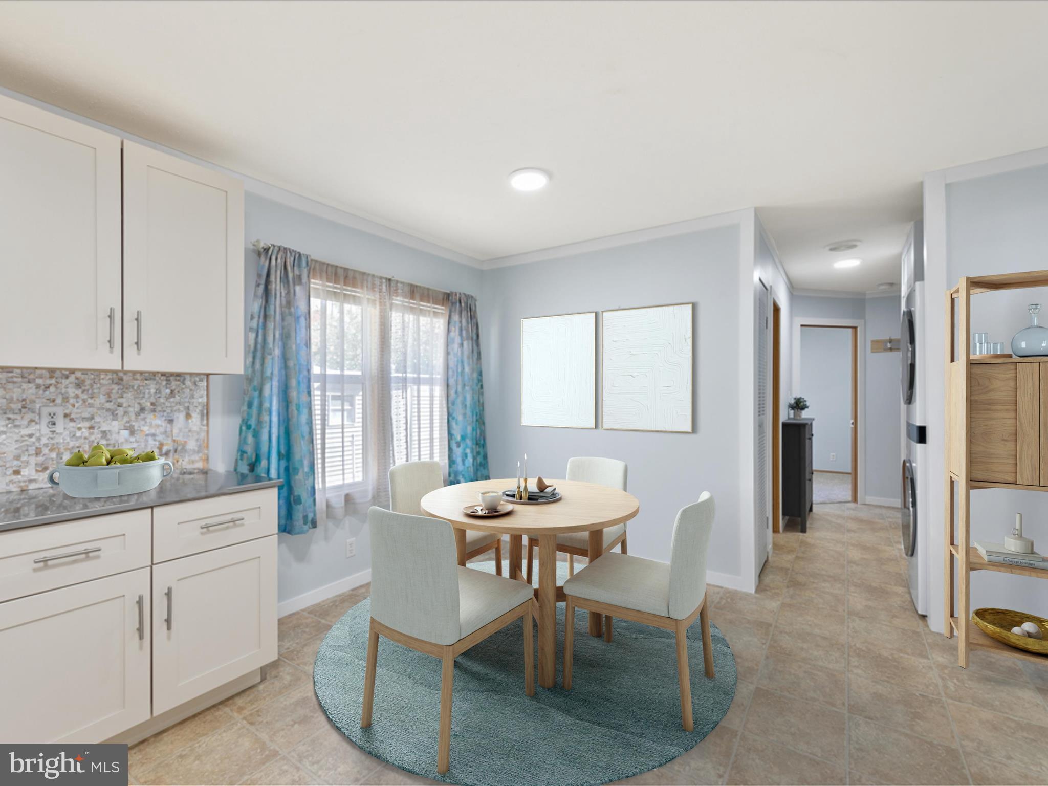 Breakfast Area-Virtually Staged