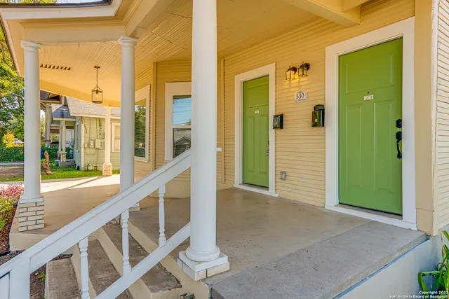 a view of an entryway with staircase