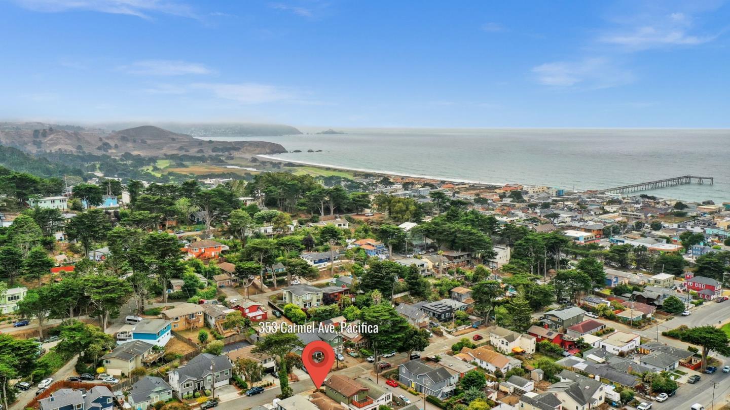 353 Carmel Avenue Pacifica, CA 94044 - Photo 4 of 8 an aerial view of multiple house