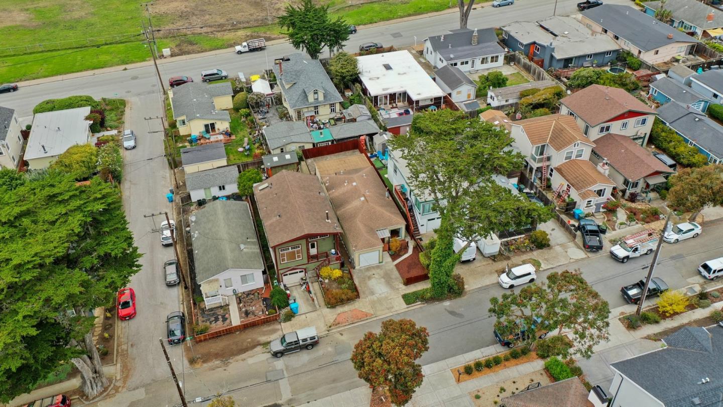 353 Carmel Avenue Pacifica, CA 94044 - Photo 8 of 8 an aerial view of residential houses with outdoor space