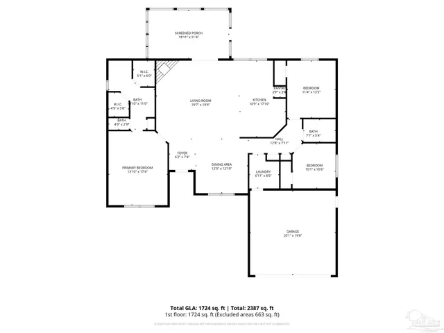 $349,000 | 908 Valley Ridge Drive, Pensacola, FL 32514