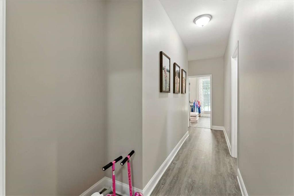 62 Joe Rowell Road Buchanan, GA 30113 - Photo 23 of 63 a view of a hallway with wooden floor and staircase