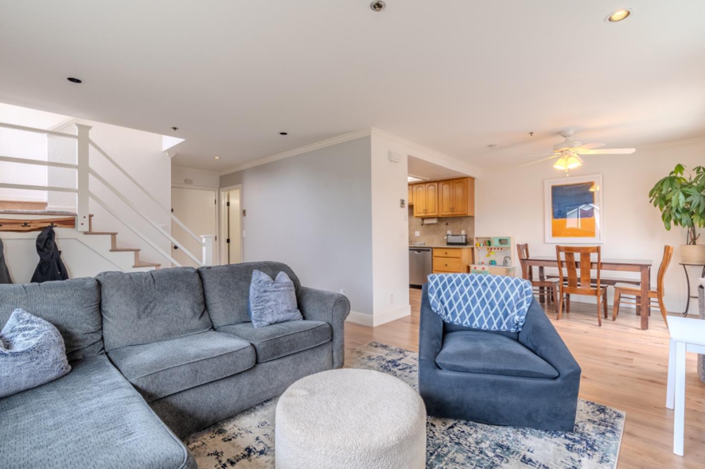 209 Clifton Road Pacifica, CA 94044 - Photo 9 of 31 a living room with furniture and a large window