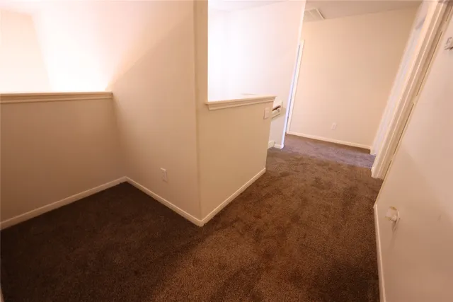 an empty room with a empty space