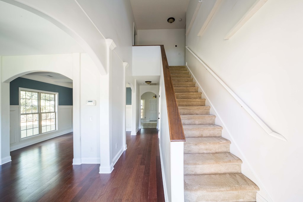 5151 Mccaghren Drive Columbus, GA 31909 - Photo 2 of 15 a view of entryway and hall with wooden floor
