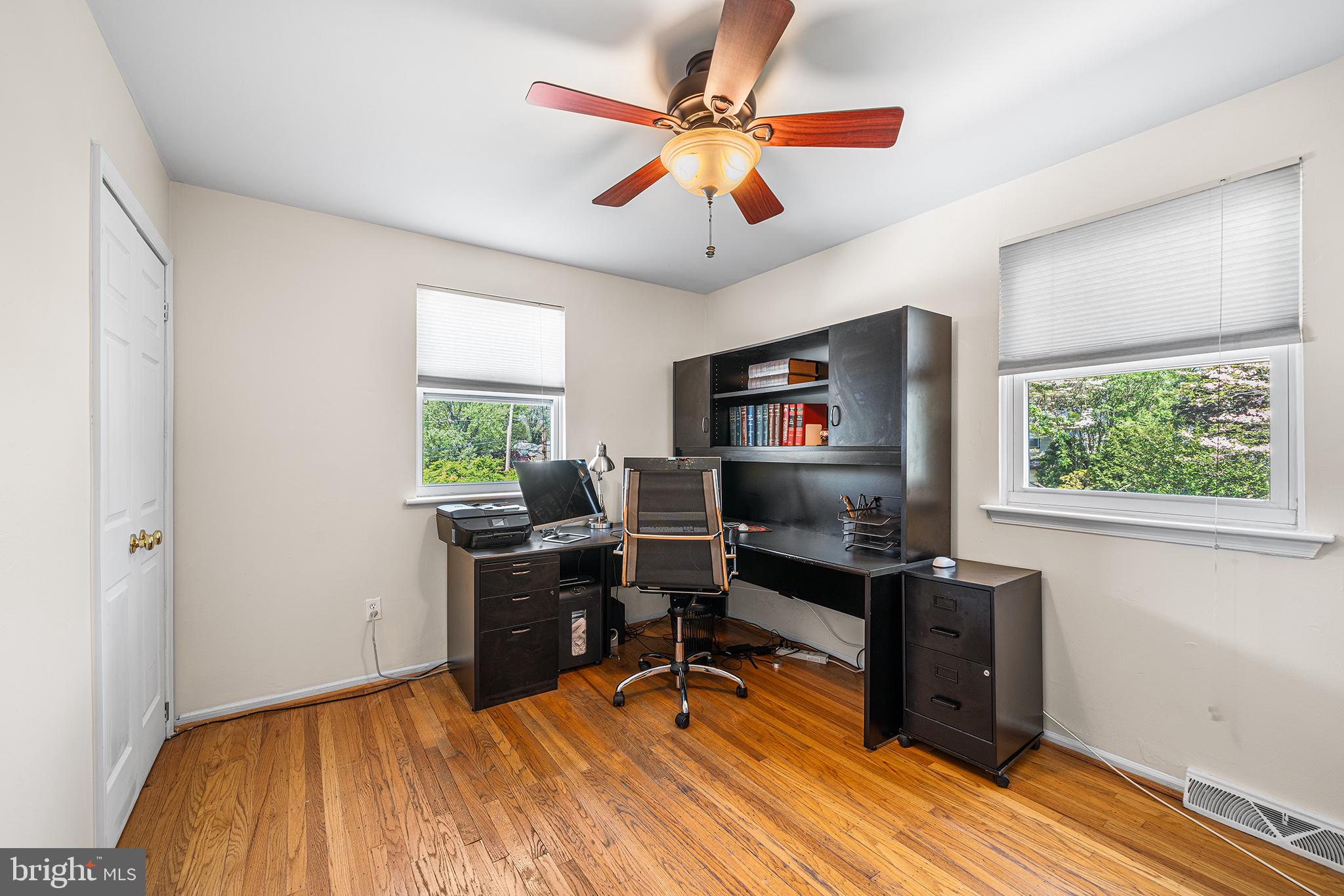 702 Brookhaven Road Wallingford, PA 19086 - Photo 25 of 31 a view of a workspace with furniture and a window