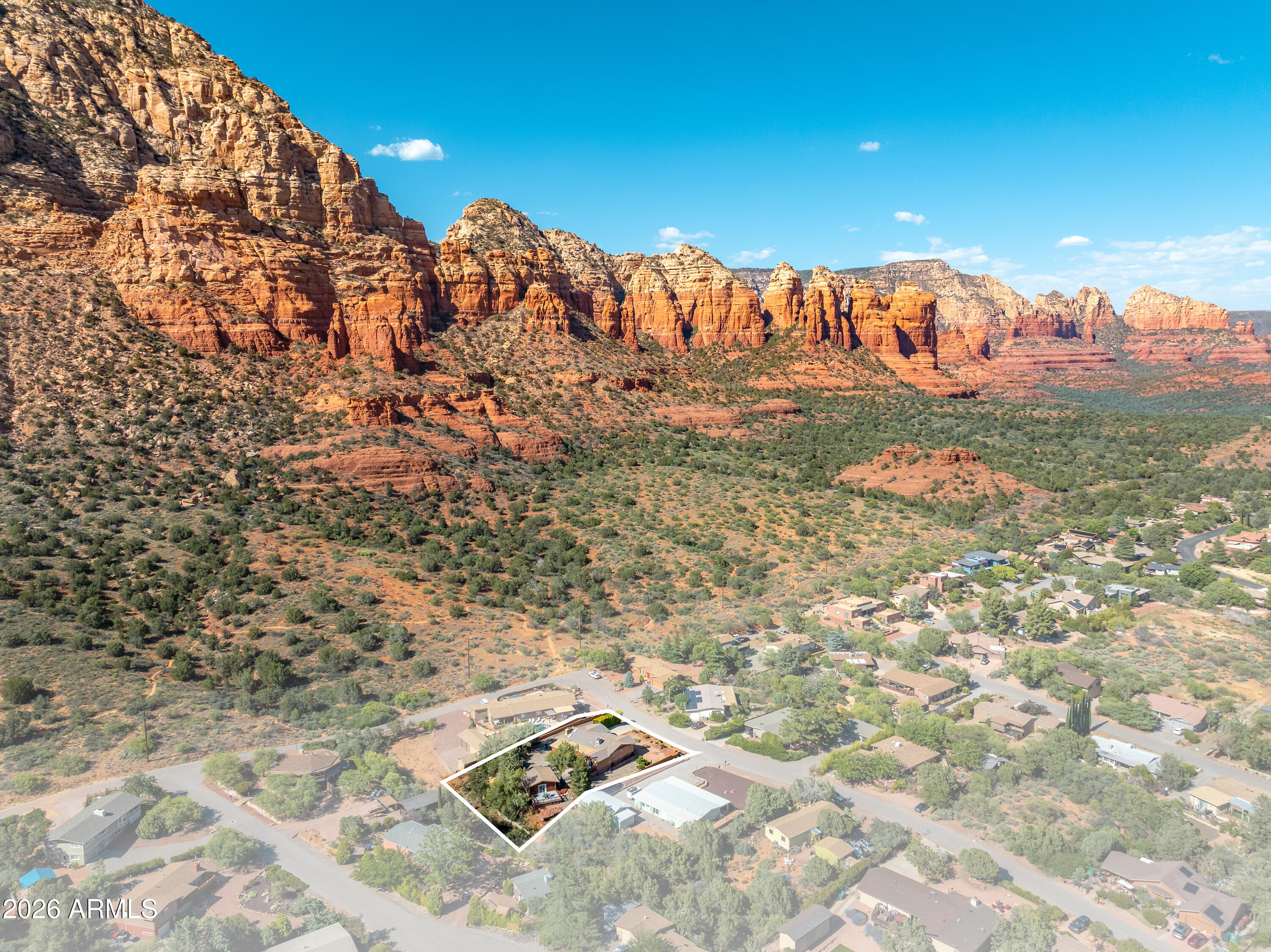 155 Meander Way Sedona, AZ 86336 - Photo 31 of 49 Aerial layout
