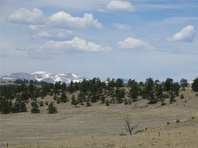 a view of a lake and mountain in the back