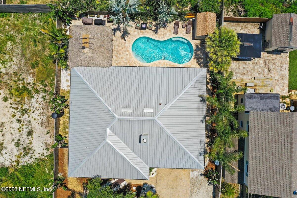313 Eleventh Street St. Augustine, FL 32084 - Photo 31 of 35 an aerial view of residential houses with outdoor space and street view