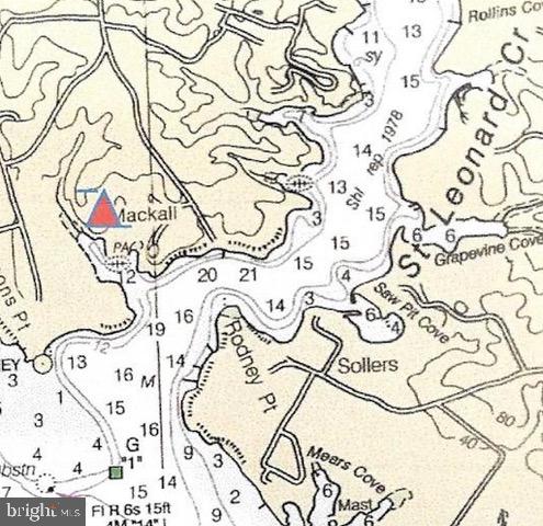 10375 Mackall Road St. Leonard, MD 20685 - Photo 35 of 36 Nautical Map