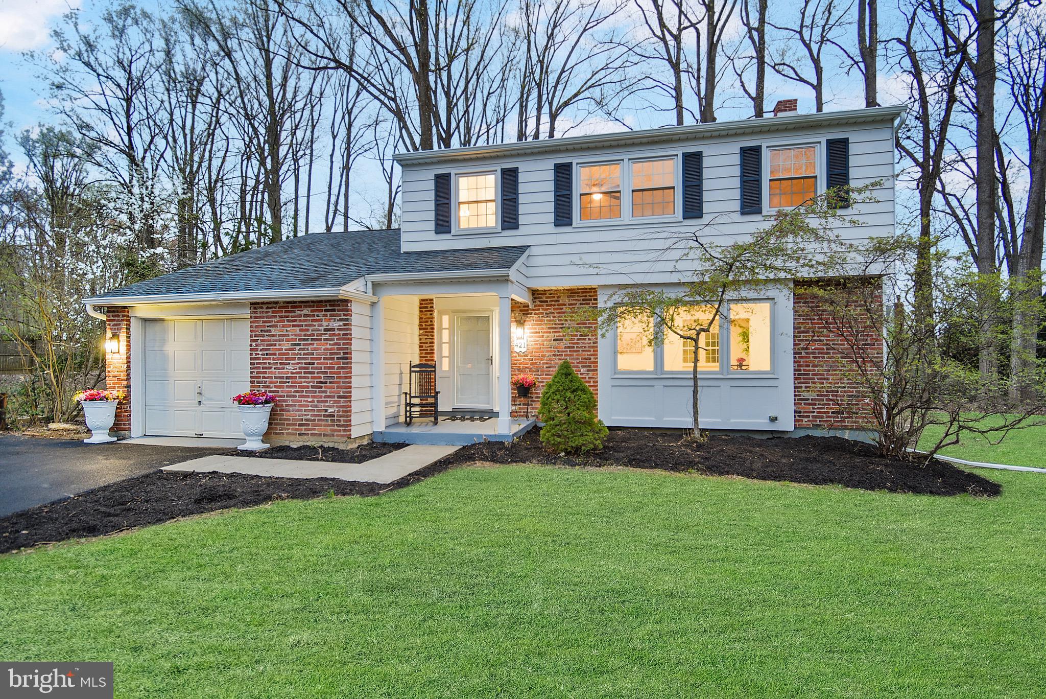 421 Concord Avenue Exton, PA 19341 - Photo 38 of 38 a front view of a house with a yard