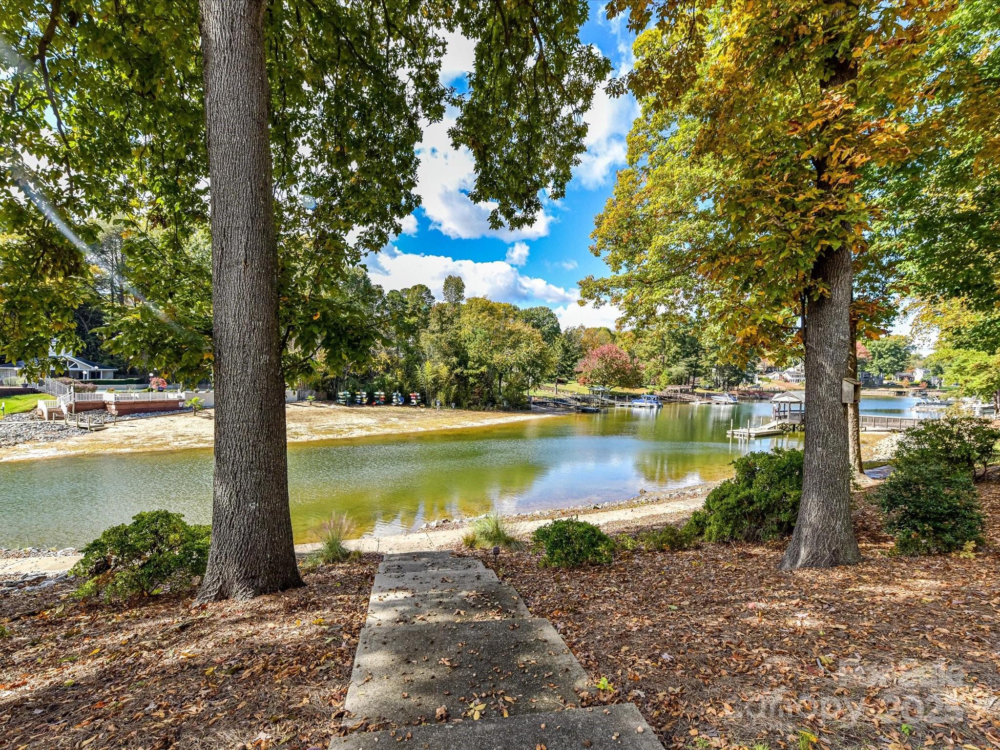 20115 Henderson Road, Unit D Cornelius, NC 28031 - Photo 30 of 44 a view of a lake with a tree