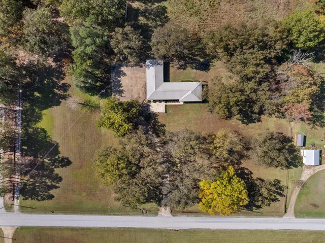 a view of a lake with a mountain view