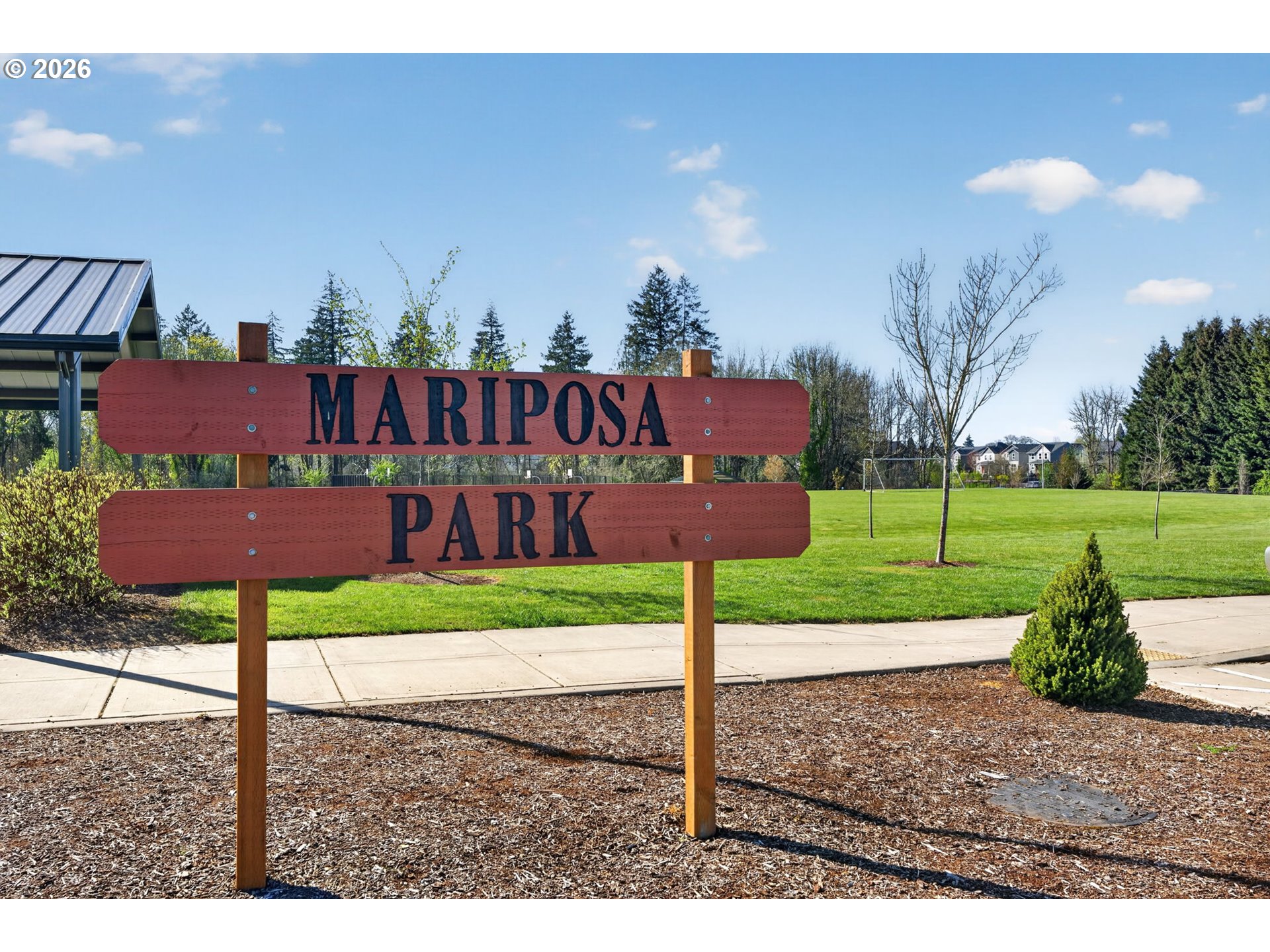 2876 South Nectarine Street Cornelius, OR 97113 - Photo 38 of 42 a view of a house with backyard and a slide